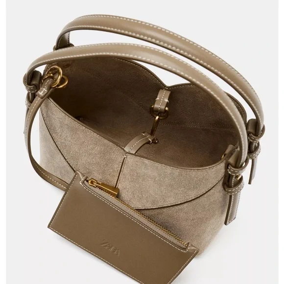 Zara Topstitch Mini Bag - Picture 5 of 8